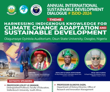 Annual International Sustainable Development Dialogue #ISDD-2024