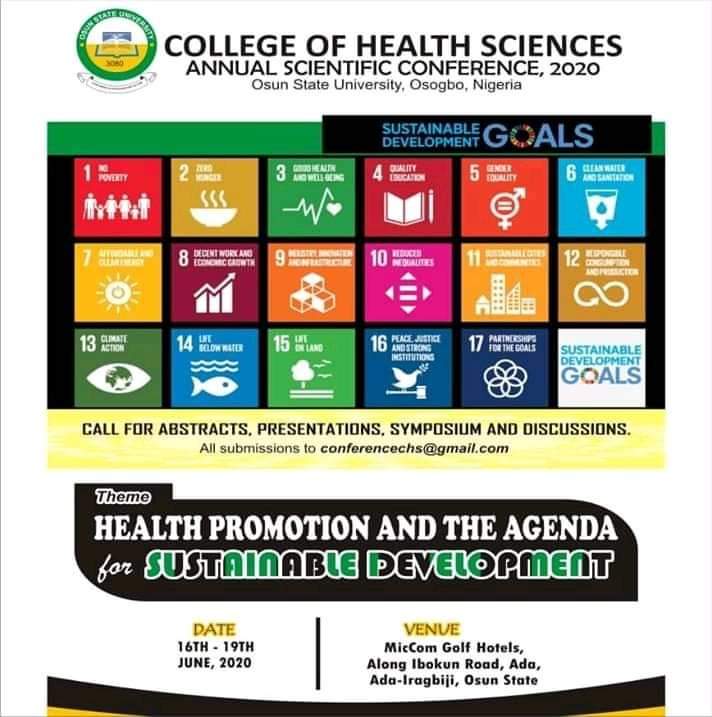 Annual Scientific Conference Health Sciences