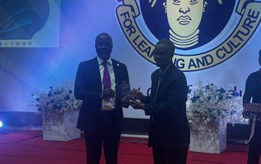 UNIOSUN VC Honoured by OAU Postgraduate College for Distinguished National Service