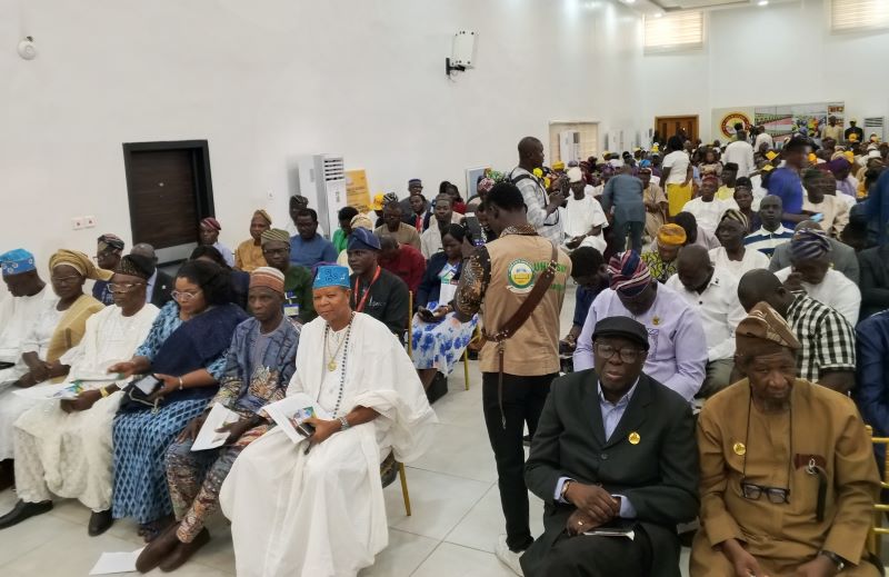 Guests at the event (Governing Council Members in front row)