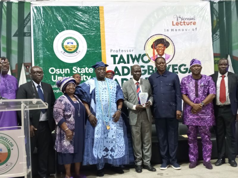 UNIOSUN 3rd Biennial Lecture Honours Professor Taiwo Adegboyega Adewole
