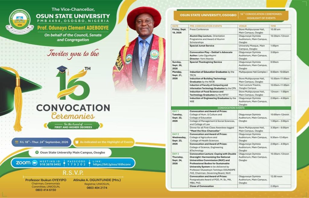 uniosun convocation